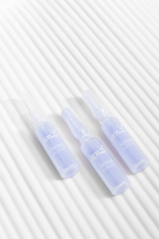 Smooth, lightweight emulsion texture of Sensi Boost with natural supplements